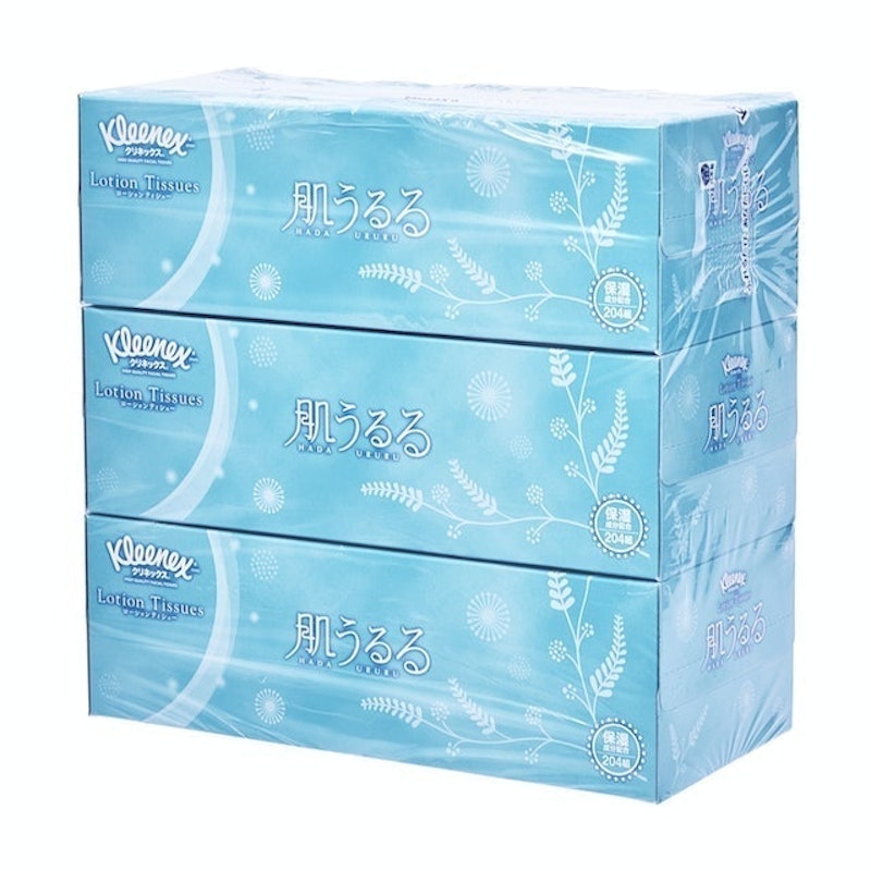 Kleenex Lotion Tissues Skin Moisturizing 3 Pack 1