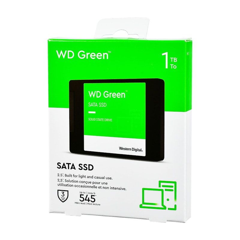 WD Green SATA SSD 2.5” 3