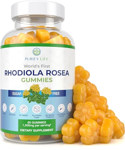 Sugar-Free Rhodiola Rosea Gummies 1