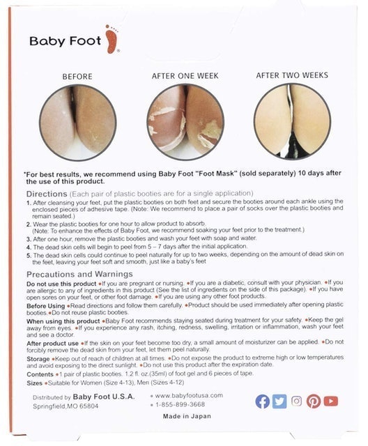 Exfoliation Foot Peel  2