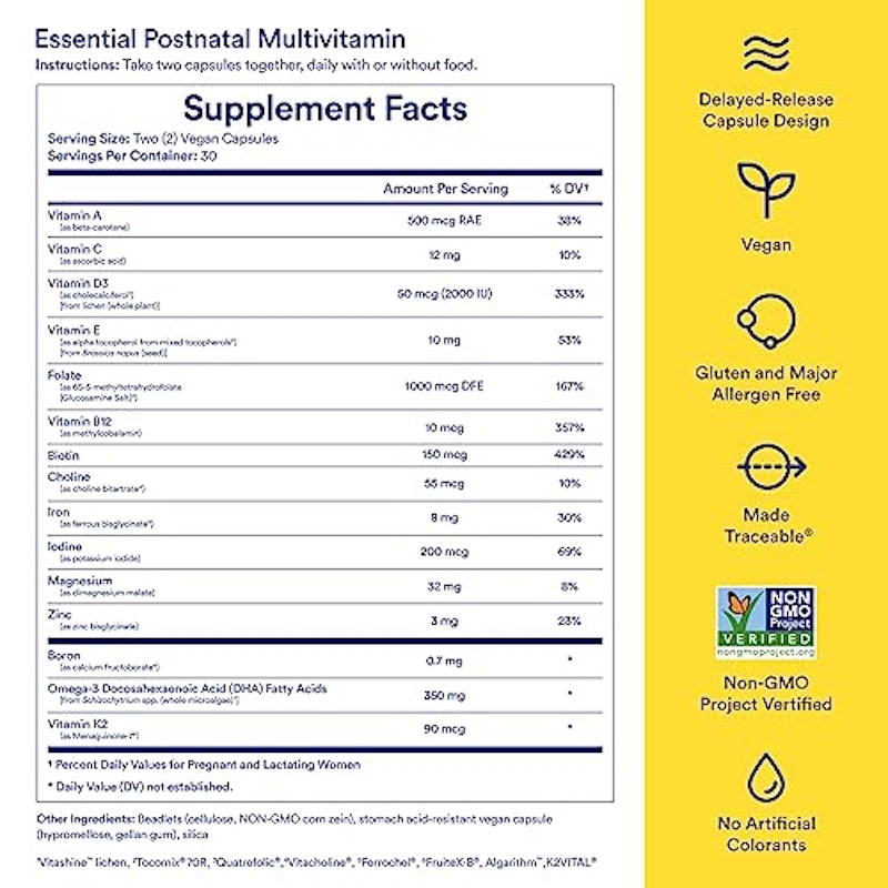 Essential for Women Postnatal Multivitamin - Postpartum Vitamin 2