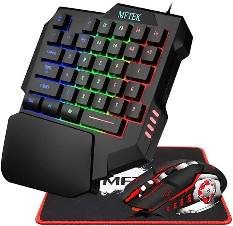 One Hand Gaming Keyboard and Mouse Combo 1