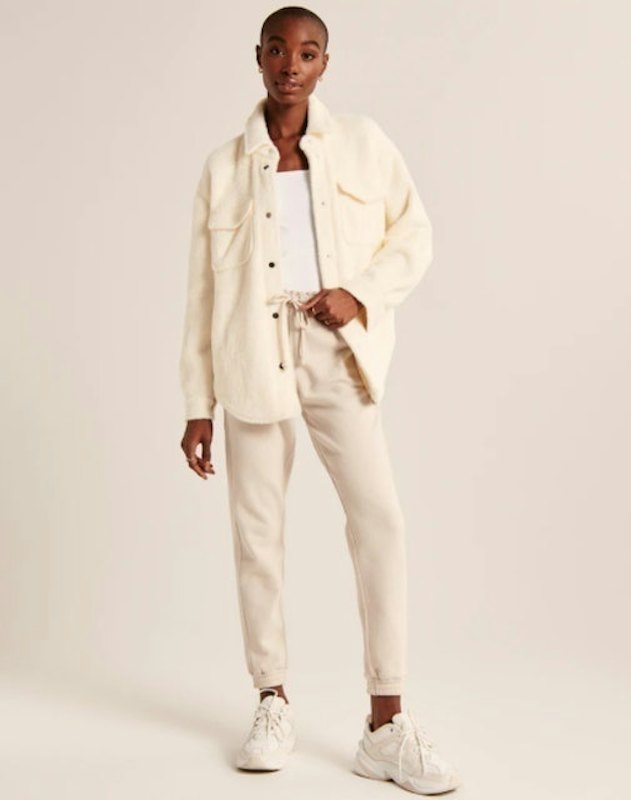 Faux Fur Shirt Jacket 1