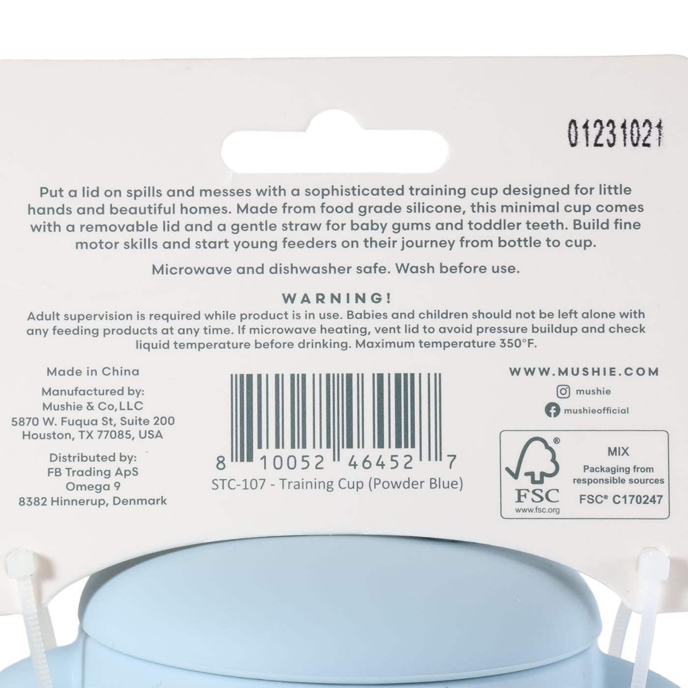 Silicone Training Cup + Straw 5