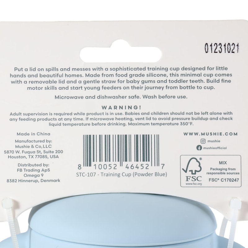 Silicone Training Cup + Straw 5