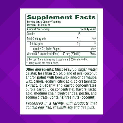 Vitamin D3 Supplement Gummy 2