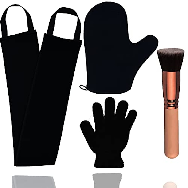 4 Pack Self Tanning Mitt Applicator Kit 1