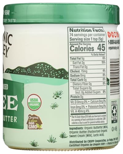 Organic Ghee, Clarified Butter 2