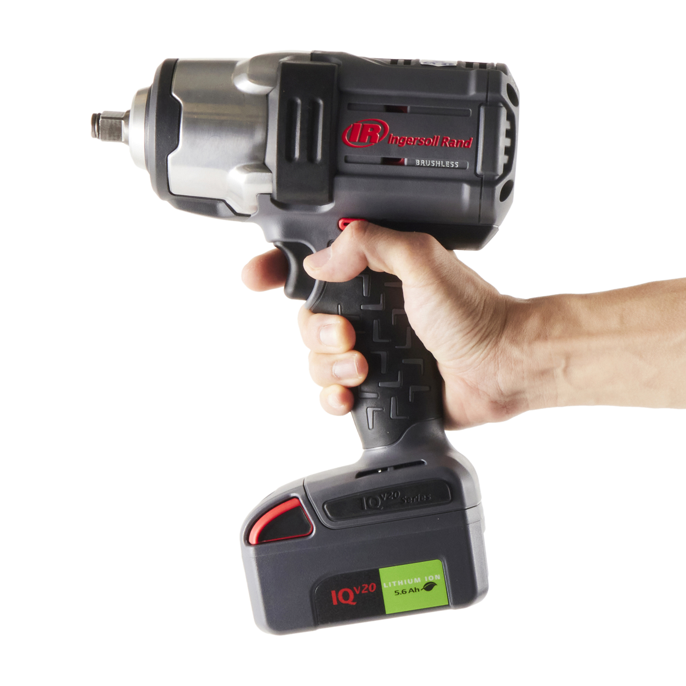 20V 1/2" Drive Cordless Impact Wrench 2 Battery Kit 4