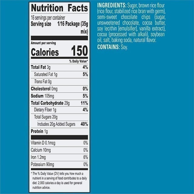 Gluten Free Double Chocolate Brownie Mix 2