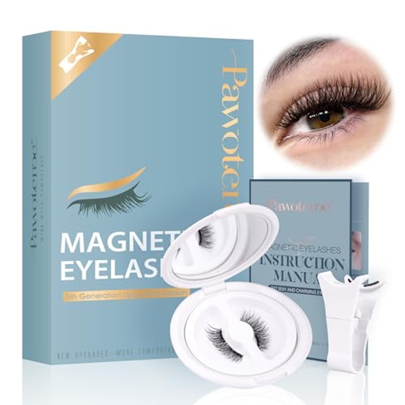 Magnetic Eyelashes without Eyeliner 1