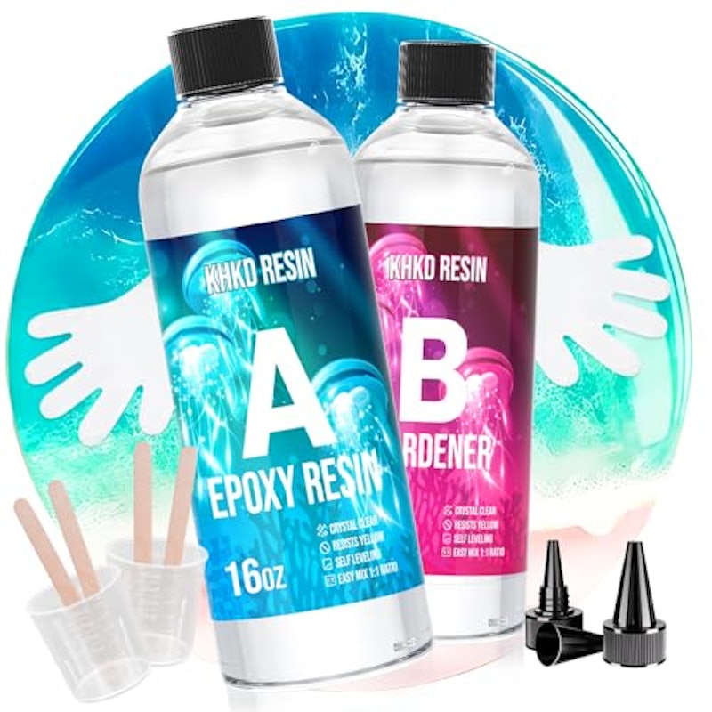 Crystal Clear Epoxy Resin Kit 1