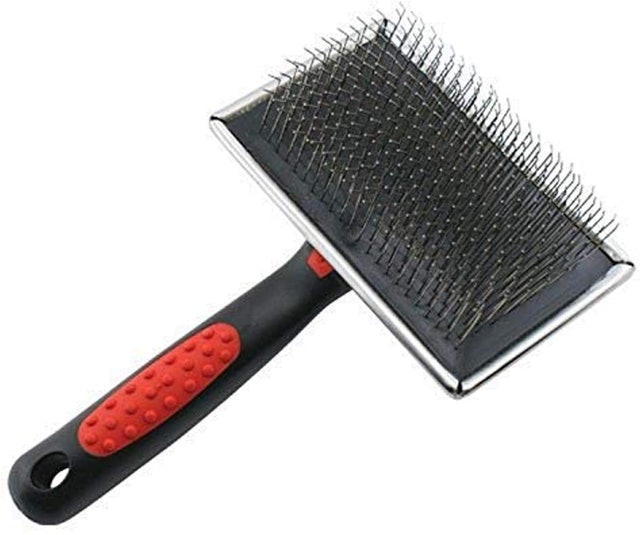 Extra Long Hard Pin Slicker Brush 1