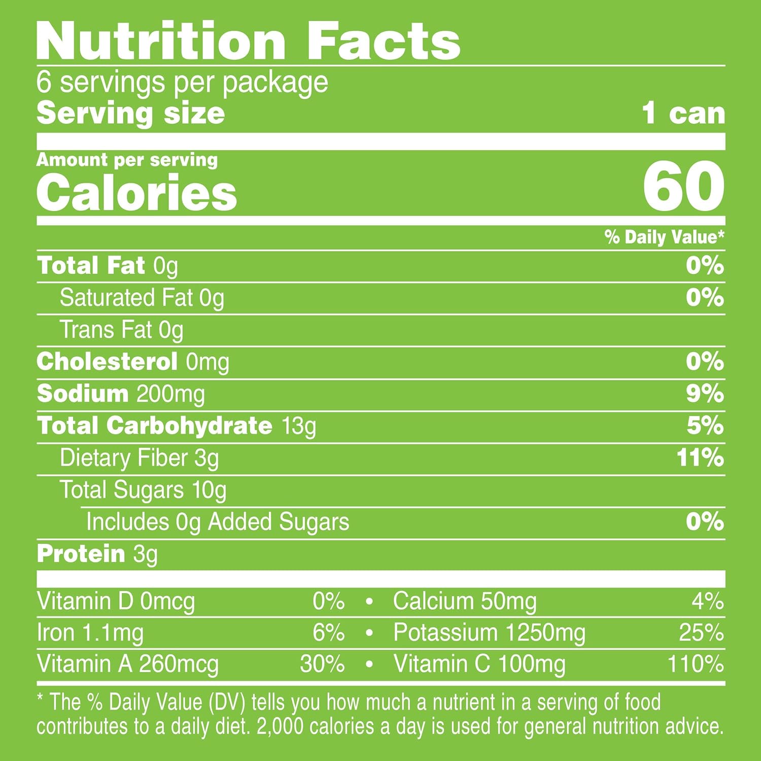 Low Sodium 100% Vegetable Juice 2