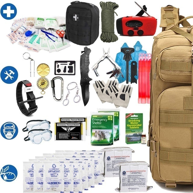 Earthquake Bug Out Bag Emergency Survival Kit 2