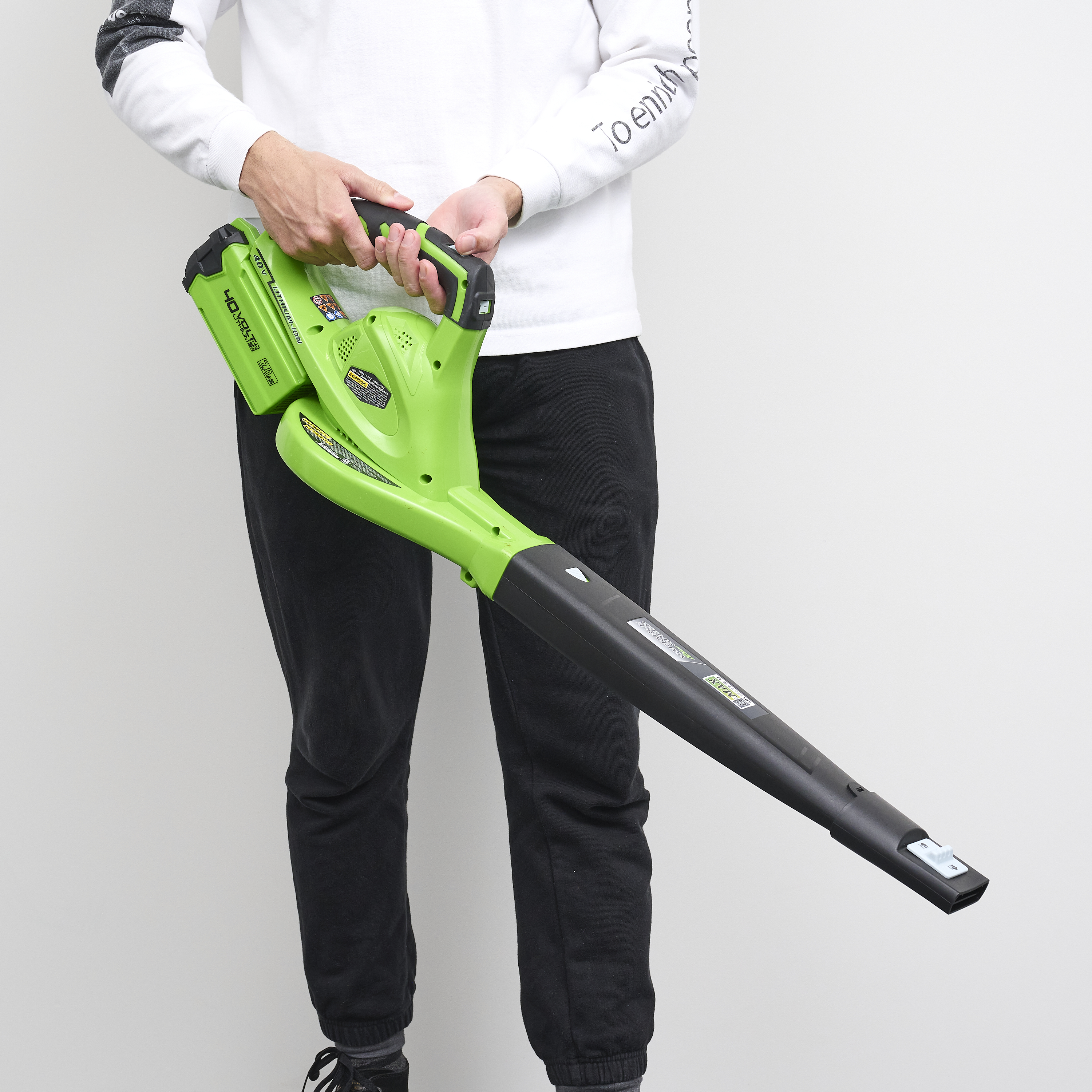 40V 135 CFM Cordless Battery Leaf Blower 6