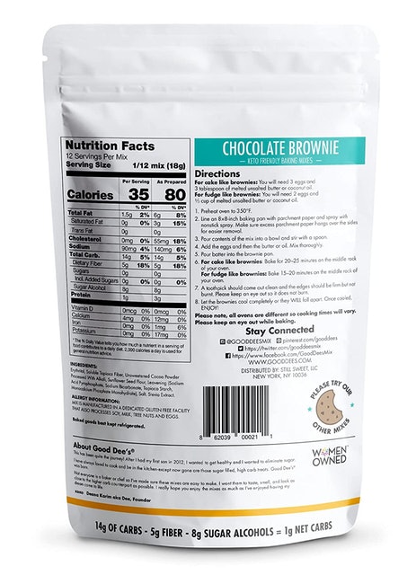 Sugar Free Chocolate Fudge Brownie Mix 2