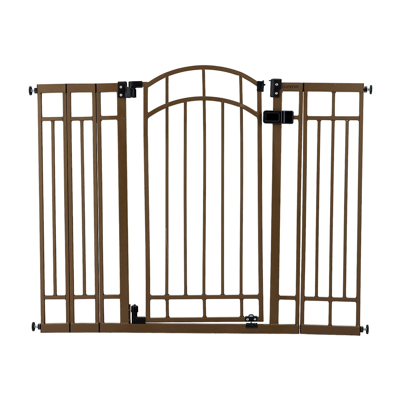 Multi-Use Decorative Extra Tall Walk-Thru Baby Gate 1