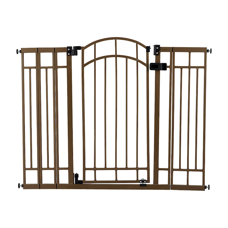 Multi-Use Decorative Extra Tall Walk-Thru Baby Gate 1