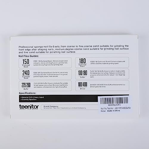 6 PCs Nail Buffer and File 2
