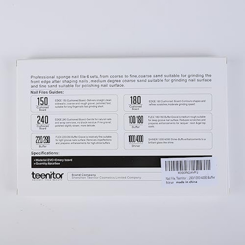 6 PCs Nail Buffer and File 2