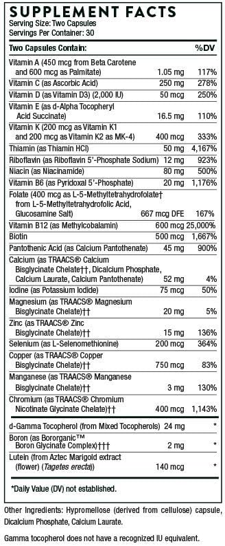 Basic Nutrients 2/Day  2