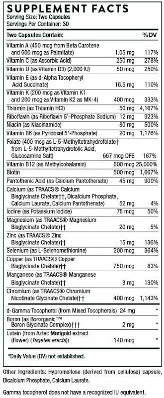 Basic Nutrients 2/Day 2