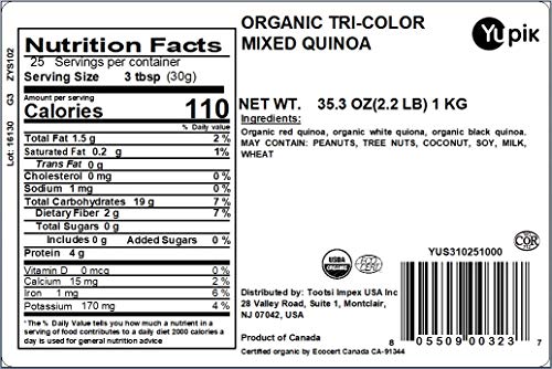 Organic Tri-Color Quinoa 2