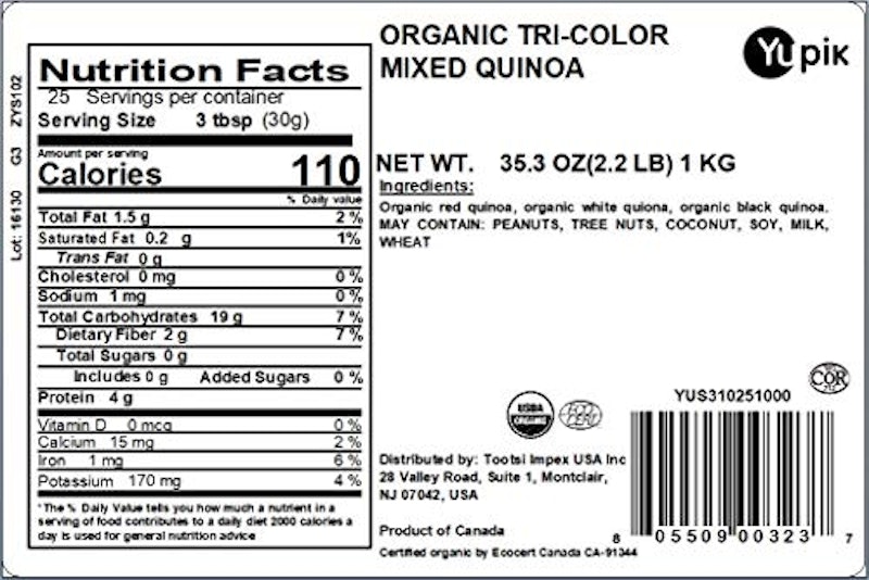 Organic Tri-Color Quinoa 2