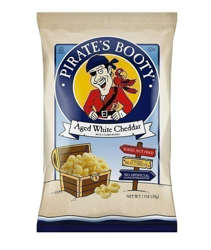 Aged White Cheddar Rice and Corn Puffs 1