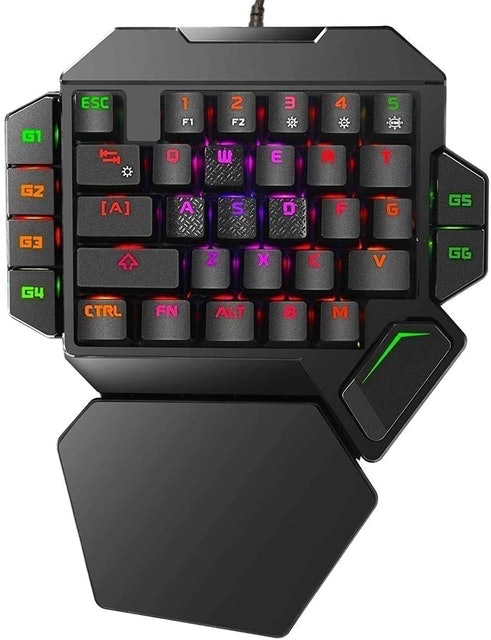 RGB One Handed Mechanical Gaming Keyboard 1