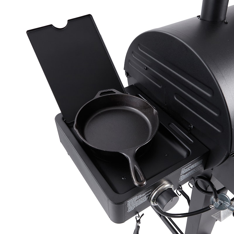 Double Play 3-Burner Gas and Charcoal Grill 6