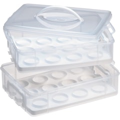 Snap 'N Stack Enter-Tainers 2-Layer Cookie, Cake & Brownie Carrier