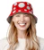 Shrumiez Red Mushroom Hat - Mushroom Bucket Hat for Mario Toad 1