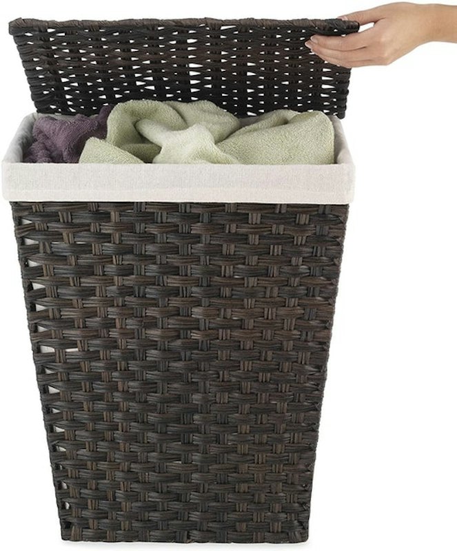 Rattique Laundry Hamper with Lid 1