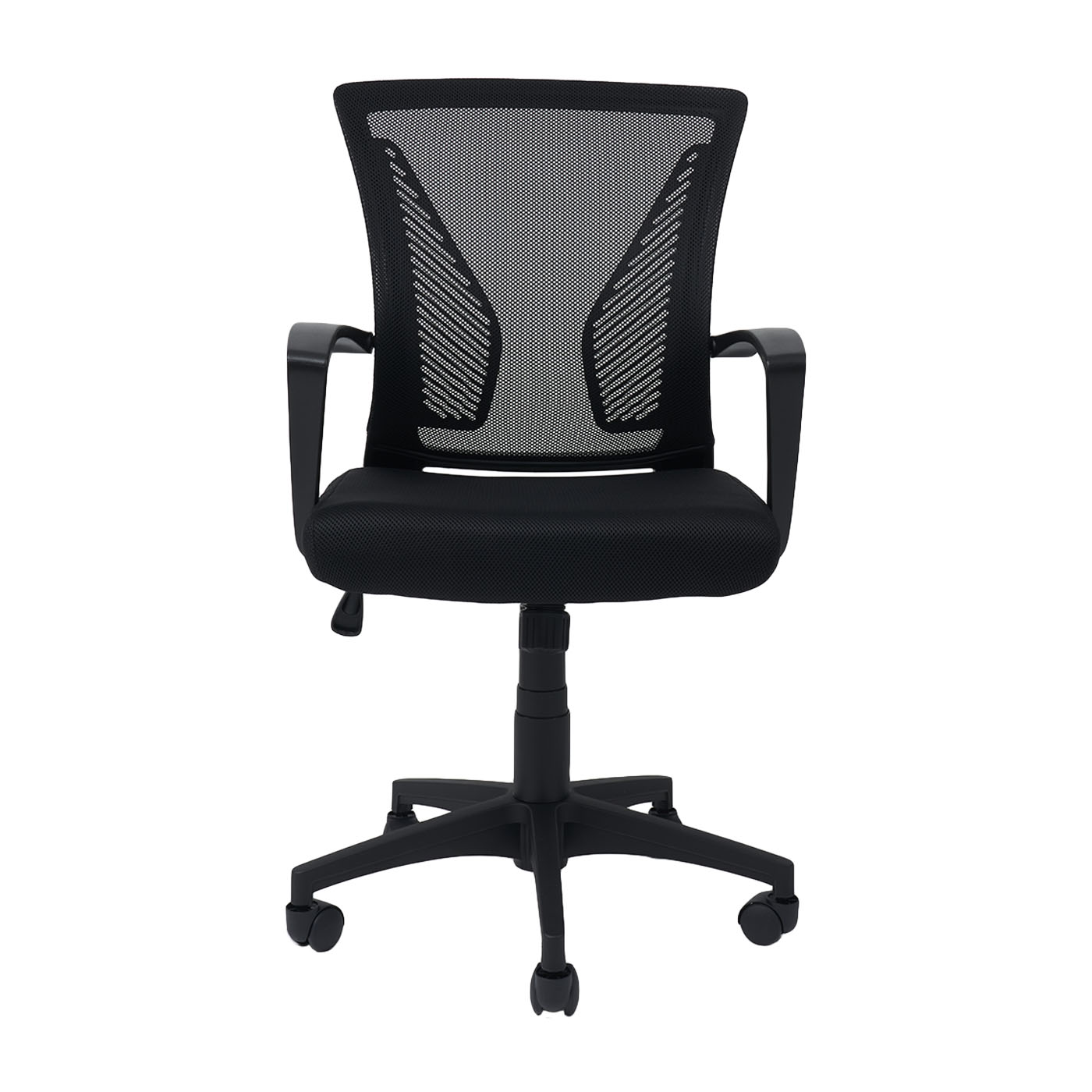 Mid Back Swivel Lumbar Support Desk Chair 2