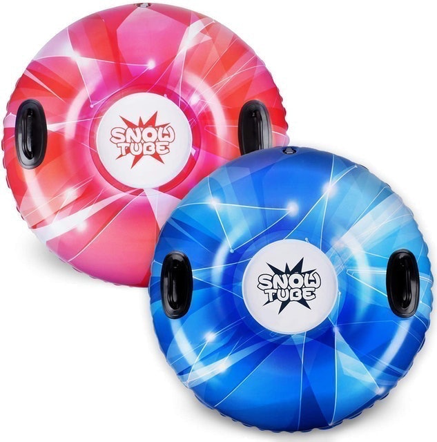 Snow Tube Sled for Kids and Adults  1