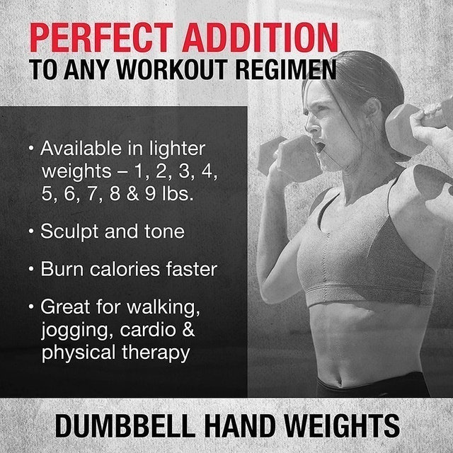 Deluxe Vinyl Dumbbells 3