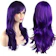 Akstore 28" 70cm Fashion Wigs Long Wavy Curly Hair Cosplay Wig & Wig Cap 1