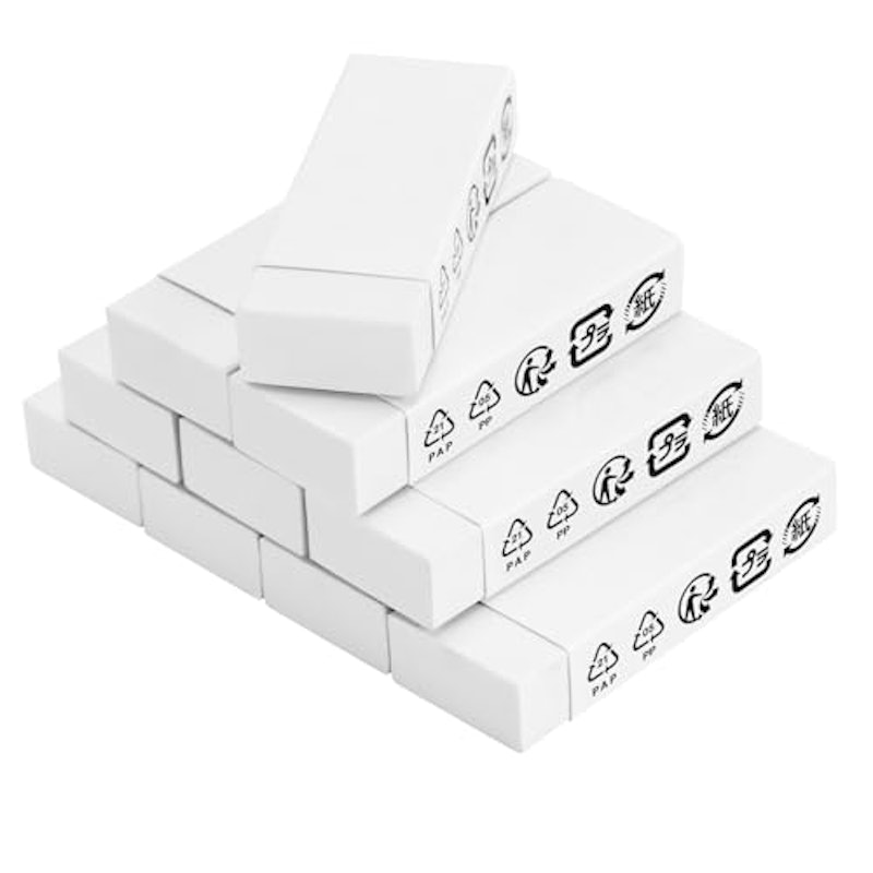 Amazon Basics Block White Eraser 1