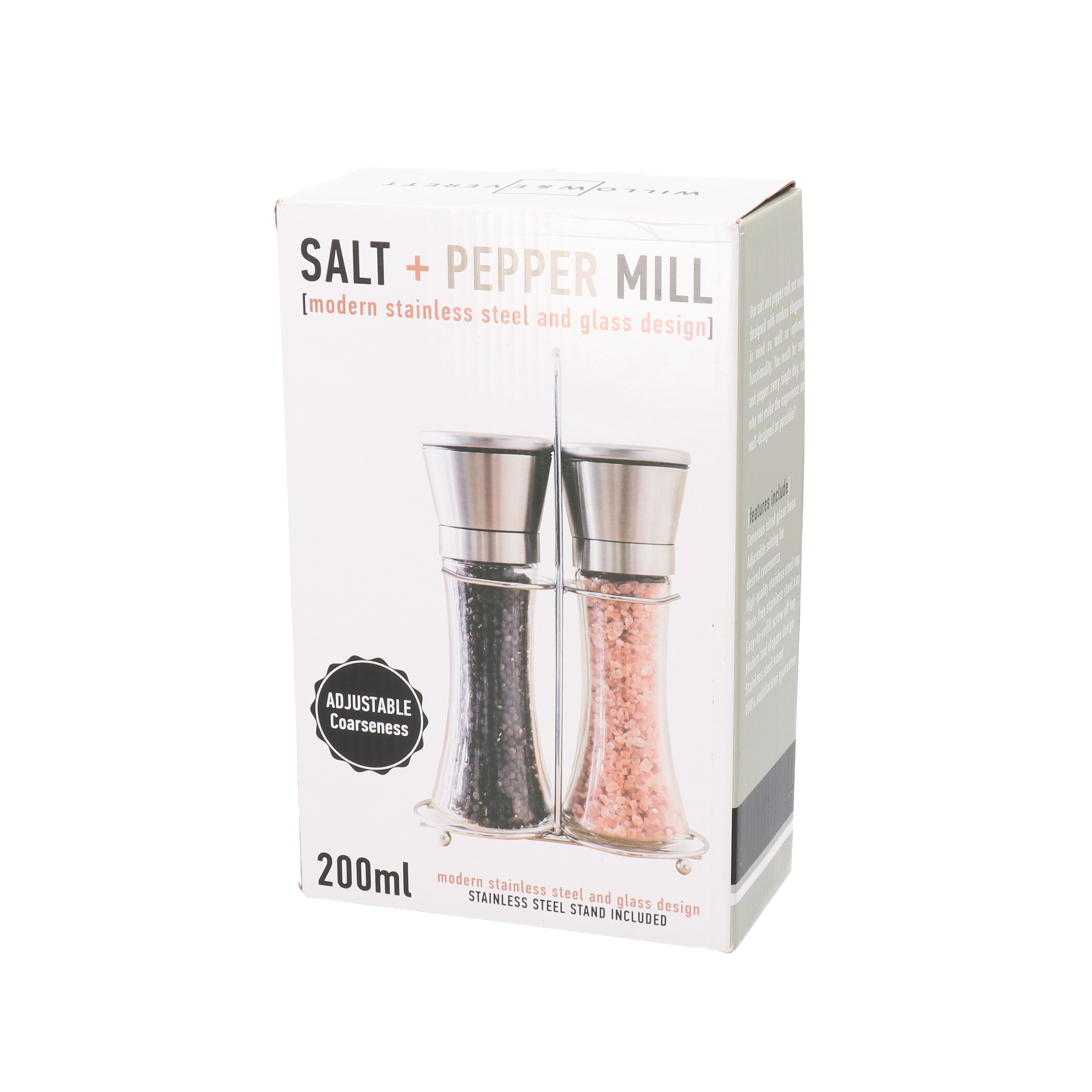 Salt and Pepper Grinder Set 6