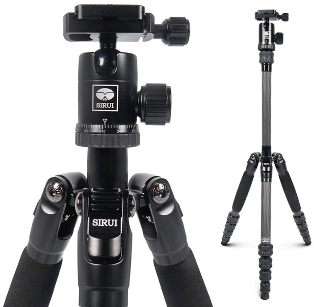 Carbon Fiber 5C Travel Tripod 1