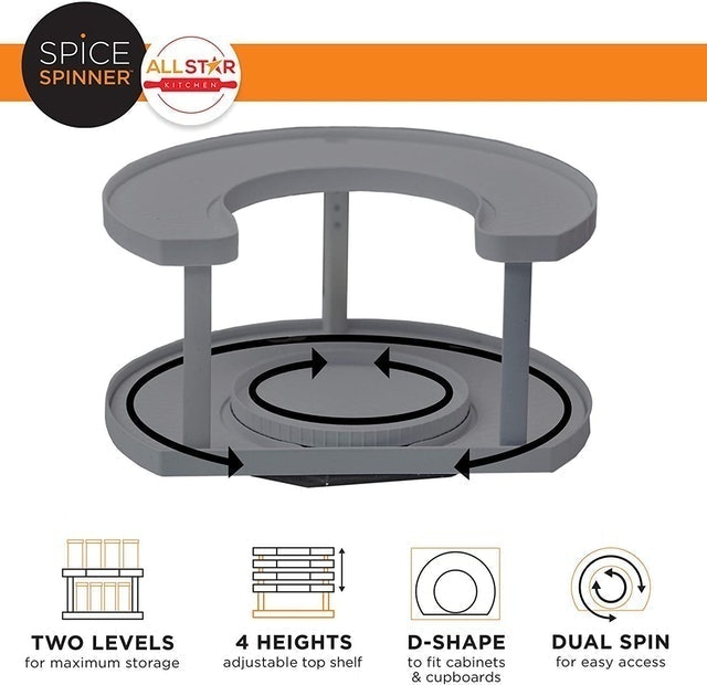 DIY Hanging Spice Rack 2