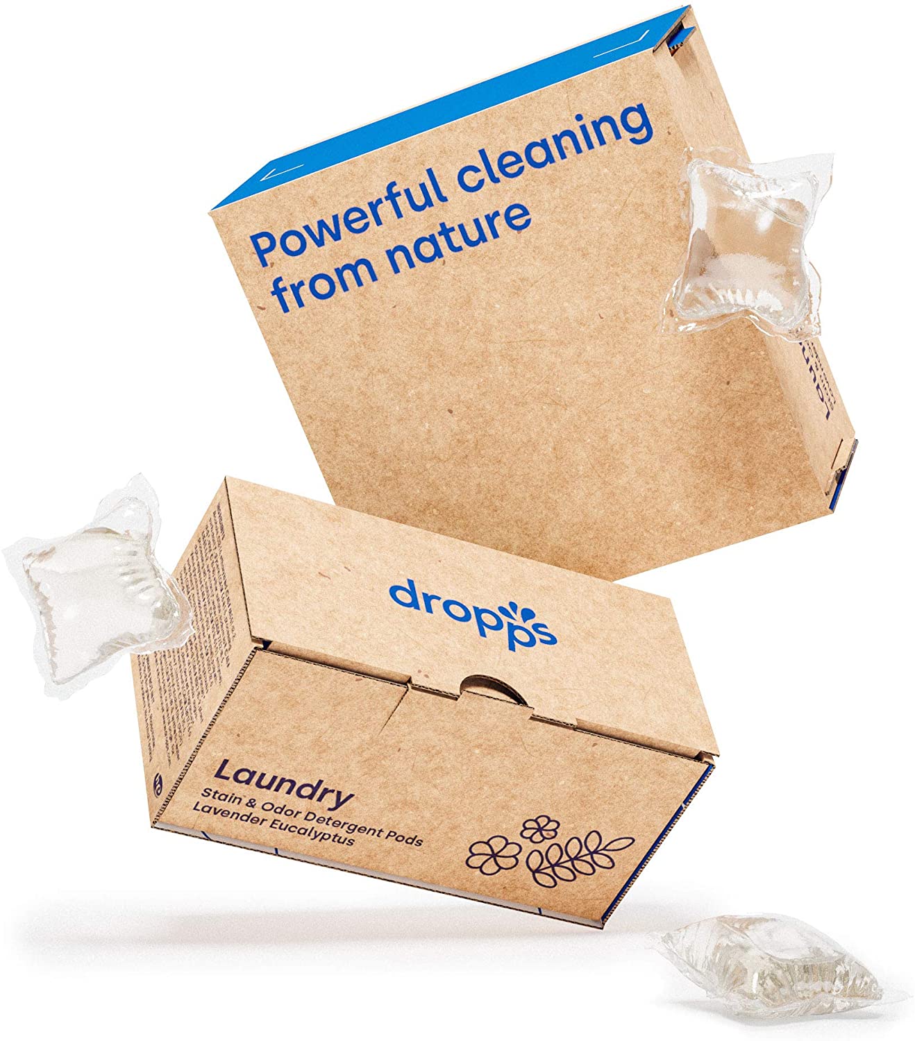 Dropps Stain & Odor Laundry Detergent Pods 1