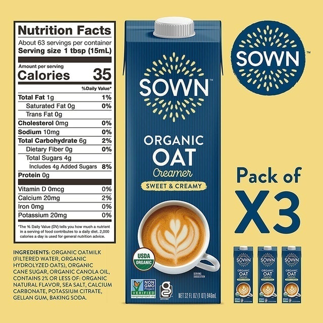 Organic Oat Creamer 2