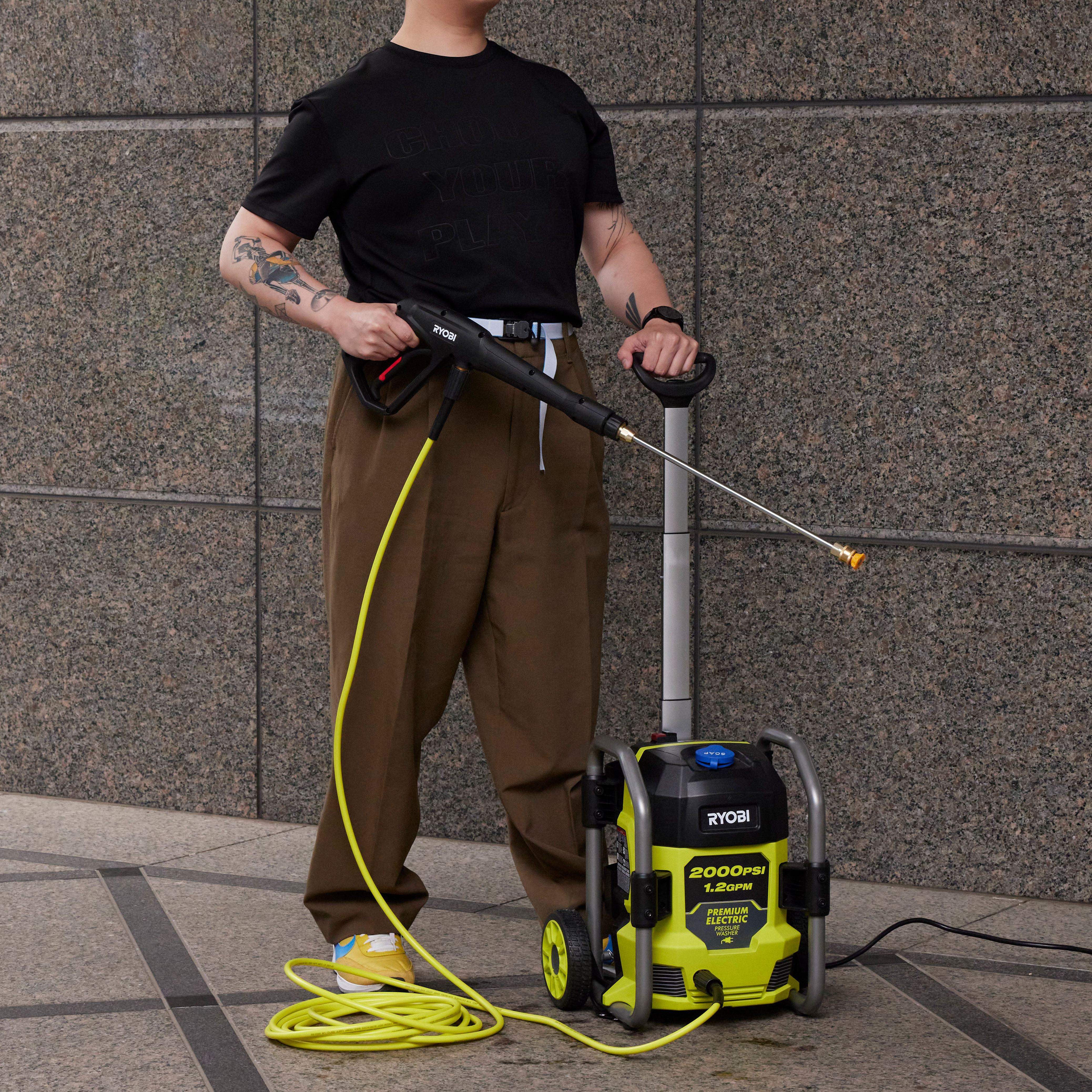 2000 PSI ELECTRIC PRESSURE WASHER 5