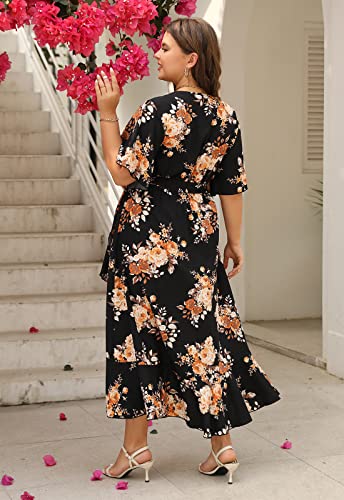 Floral Wrap Dress 2