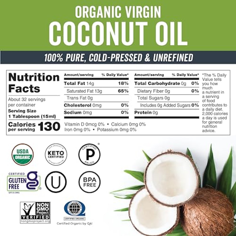 Organic Extra-Virgin Coconut Oil 2