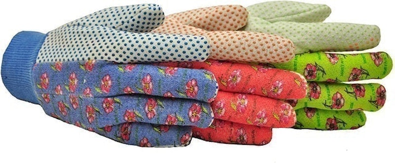 Women's Soft Jersey Garden Gloves 1