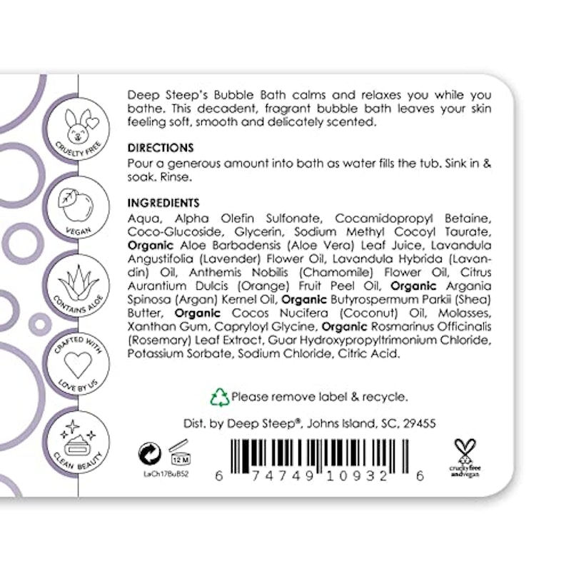 Lavender Chamomile Bubble Bath 2